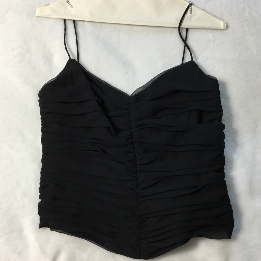 Dessy Collection Ruched Chiffon Top